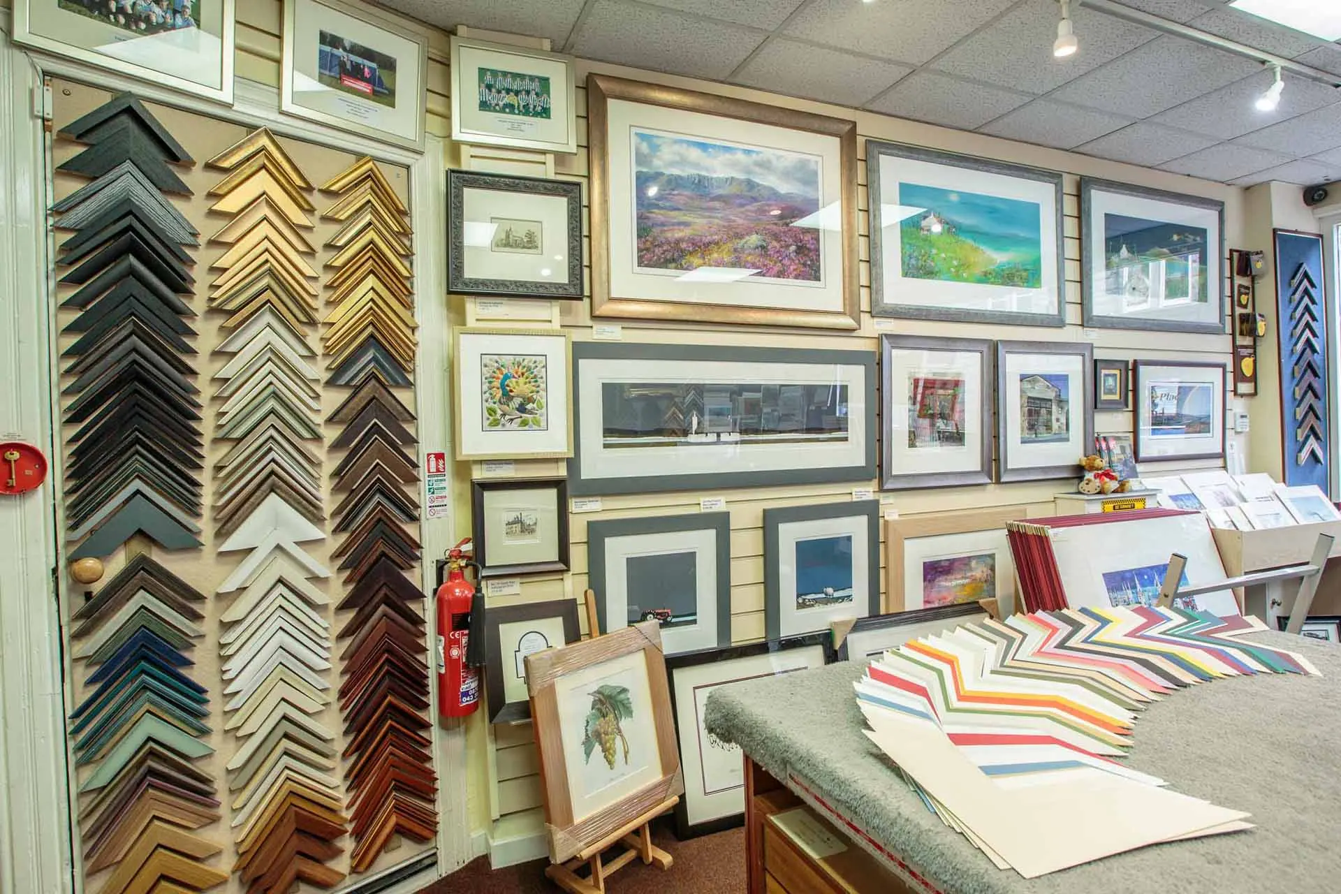 Inside Belvidere Gallery